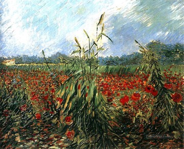 trigo Pintura Art%C3%ADstica - Espigas de trigo verdes Vincent van Gogh